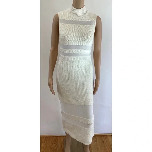 ACLER KNIT MIDI SLEEVELESS DRESS - Picture 3 of 7
